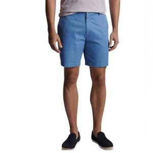 Peter Millar Classic Blue Flat Front Shorts 2198